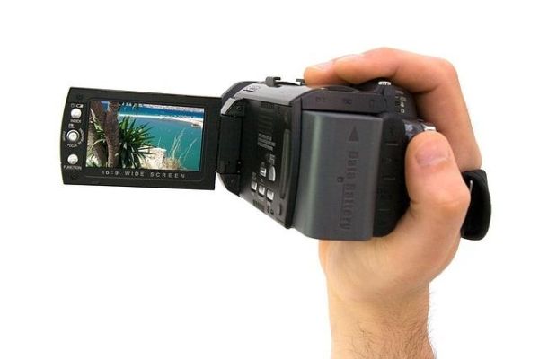 photo showing video camera